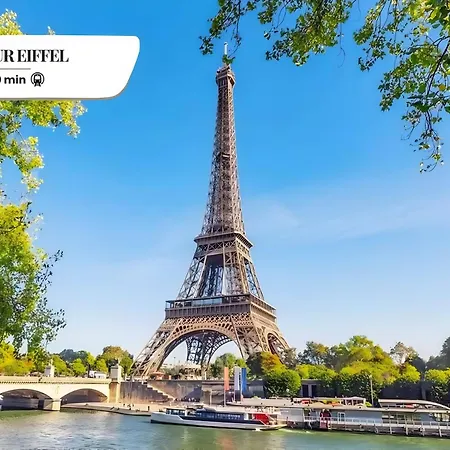 شقة Thebluestay 360 - Apt Near Eiffel Tower - Ac
