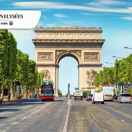 شقة Thebluestay 360 - Apt Near Eiffel Tower - Ac باريس